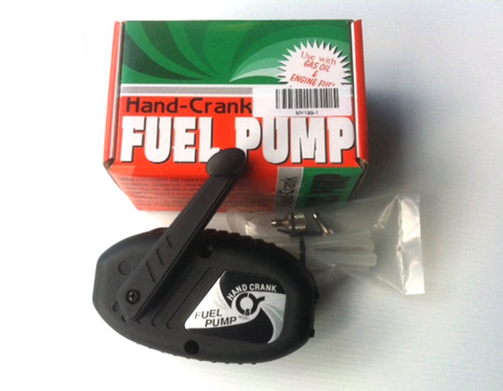C.Y. DELUXE HAND CRANK FUEL PUMP